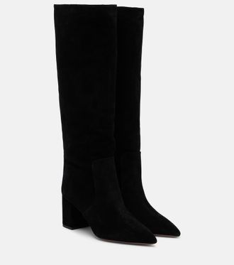 PARIS TEXAS Anja suede knee-high boots