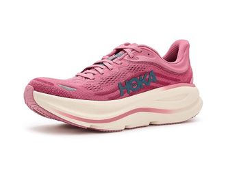 Hoka One One Bondi 9 Womens Shoes Lingonberry/Cranberry : 10.5 B - Medium