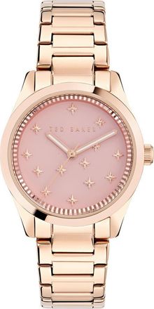 Ted Baker Coolly Bracelet Watch, 34mm in Rose Gold-Tone at Nordstrom