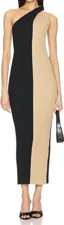 By Malene Birger Noto Maxi Dress In Bicolor Block