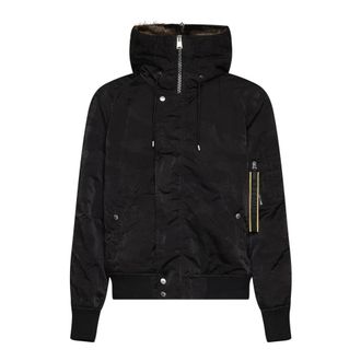 Fendi Blouson - Heren - Jassen - Zwart - Maat: M Katoen