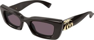Gucci Sunglasses, female, Brown, Size: 49 MM Gg1827S Sunglasses
