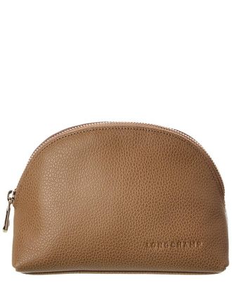 Longchamp Le Foulonn&eacute; Leather Pouch