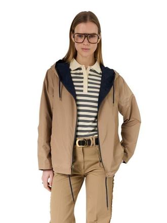 Gerard Darel Jordane Reversible Short Parka in Navy Blue at Nordstrom, Size Medium