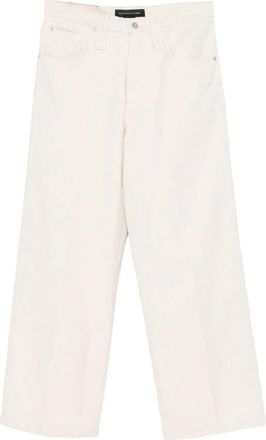 Federico Cina Indelebile 5 Pocket Denim - Dames - Regular Fit Jeans - Beige - XS - Denim - Jeans