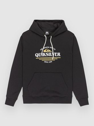 Quiksilver Screen Fleece Classic Surf Hoodie schwarz