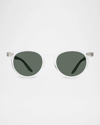 Barton Perreira Men & apos;s Banks 50MM Round Sunglasses