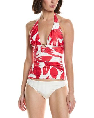 Carmen Marc Valvo Halter Tankini