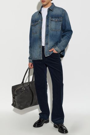 Tom Ford Denim Shirt, Mens, Blue