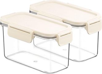 Sorbus 2-Pack 21.16Oz Stackable Food Storage Containers