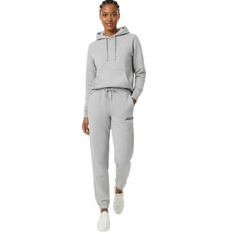 Jack Wills Bayton joggingbroek met relaxte pasvorm voor dames (Grijze Mergel)