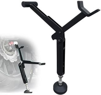 OEM Soporte Plegable Para Motocicleta, Gato Elevador Port&aacute;til Para Rueda Trasera, Elevador Universal Con Asa, Altura Y &Aacute;ngulo Ajustables, Para La Mayor&iacute;a 