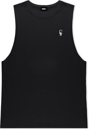 Dalix Astronaut Lightweight Jersey Tank in Black at Nordstrom, Size Xx-Large