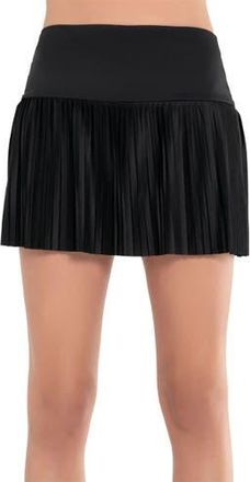 K-Swiss Pleated 14.5 inch Womens Tennis Skirt in Black at Nordstrom, Size Medium