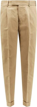 Pantaloni Torino Cotton and linen trouser