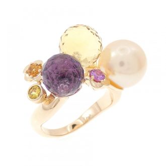 Chanel Pink Gold Pink Gold (18K) Band Ring (Pre-Owned)