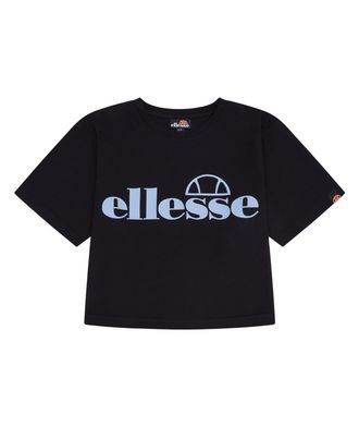 Ellesse T-Shirt ELLESSE SILO CROPPED TEE, Damen, Gr. 40 (12), schwarz, Obermaterial: 100% Baumwolle, Shirts T-Shirt