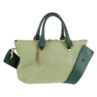Chlo&eacute; Pre-owned Handbags, female, Green, Size: ONE SIZE Pre-owned Hand Bag