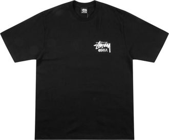St&uuml;ssy T-shirt con stampa Osaka - Nero