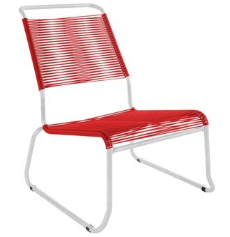 Schubiger M&ouml;bel Spaghetti-Kufen-Lounger-Hochlehner S&auml;ntis