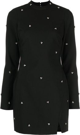 LIKELY Phillips sequin-detail mini dress - women - Spandex/Elastane/Polyester/Rayon - 8 - Black