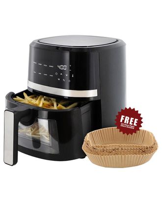 MegaChef 4Qt Electric Air Fryer With Window