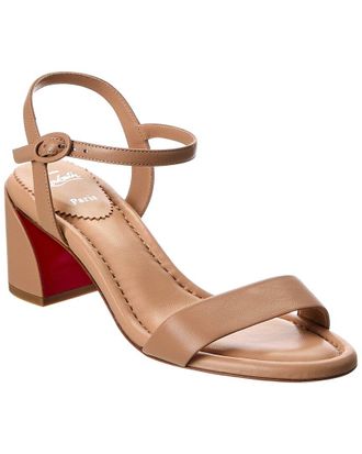 Christian Louboutin Miss Jane 55 Leather Sandal