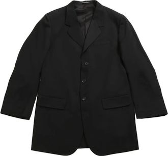 Yohji Yamamoto wool blazer - Nero