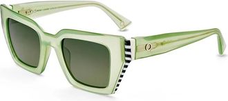 Etnia Barcelona Ritmo Zonnebril - unisex - Zonnebrillen - Groen - 47 MM - Accessoires