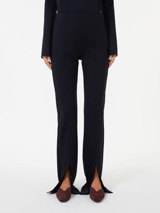 Max Mara Nebbia Long Trouser In Ultramarine