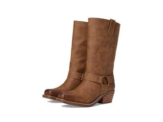 Frye and Co. Lorrie Harness 12 Cowboy Womens Boots Tan : 8.5 M, Synthetic