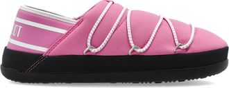 Moon Boot Icon Logo Slippers