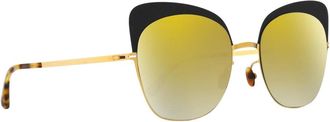 Mykita Anneli Sunglasses - unisex - Mykita - Sunglasses - Yellow - 56 MM - Accessories