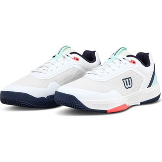 Wilson CourtGlide Tennis Shoe in Gray Dawn/bay/fiery Coral at Nordstrom, Size 12.5