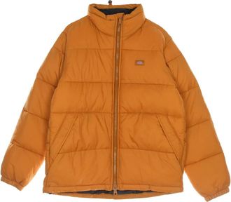 Dickies Waterafstotende Donsjack met Hoge Kraag - Heren - Winterjassen - Oranje - XL - Jassen
