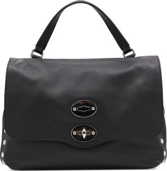 Zanellato Black Postina Small Satchel
