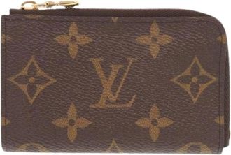 Louis Vuitton Pre-owned Wallets, female, Brown, Size: ONE SIZE Pre-owned Canvas Wallet