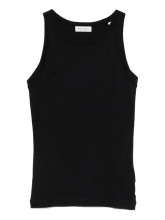 Marc O'Polo racer-back top - women - Organic Cotton - L - Black