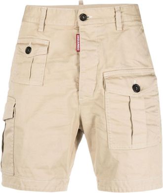 Dsquared2 Beige Cargo Shorts