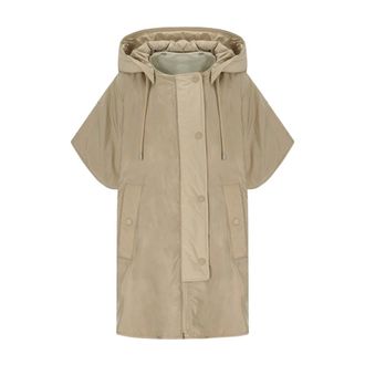 Max Mara Dames, Mantels, Beige, Maat: XS Katoen