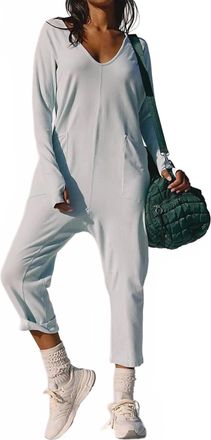 Free People Hot Shot Long Sleeve Onesie In Arctic Snow