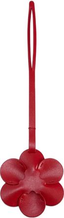 Jil Sander Daisy looped-strap charm - women - Calf Leather - One Size - Red