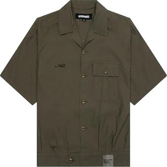 Neighborhood Polo con logo ricamato - Verde