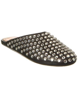 Alaia Ala&iuml;a Studded Leather Mule