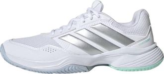 adidas (WMNS) adidas GameCourt 3 All Court Tennis White Silver Metallic KI2864