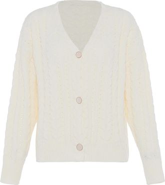 Faina Vest Dames wolwit