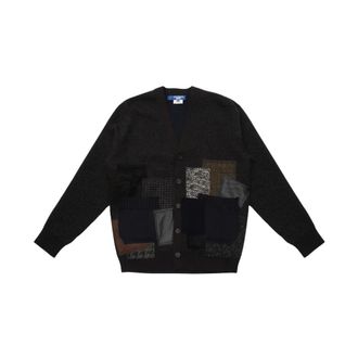 Junya Watanabe Patchwork wollen vest - Heren - Truien - Veelkleurig - Maat: M Wol