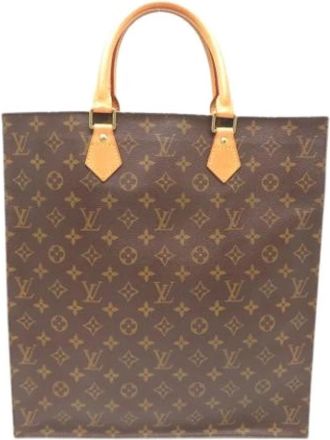 Louis Vuitton Pre-owned Vintage Tote Bag - Dames - Vintage Shopper - Bruin - ONE Size - Vintage