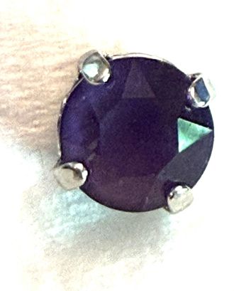 Mariana Womens Studs Earrings In Purple