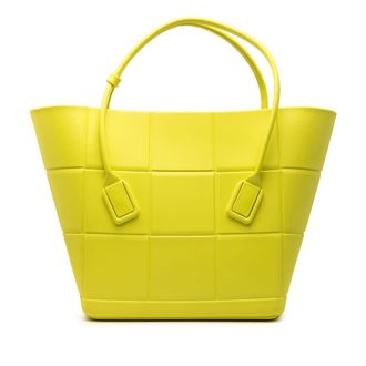 Bottega Veneta Pre-owned Bottega Veneta Medium Matte Rubber Arco Tote Ladies EFWC47I802F6TPTL